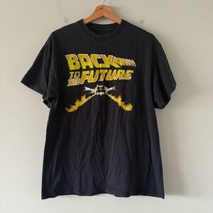 Vintage Back To The Future Promo T Shirt Mens Size Medium Michael J Fox 80s
